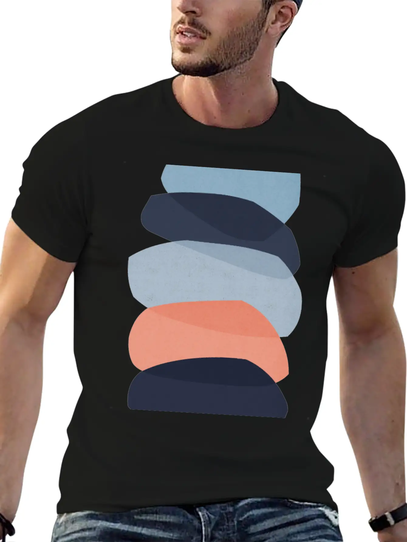 Abstract Shapes 17 Essential Cotton Tee For Daily Outfits – Unisex Style