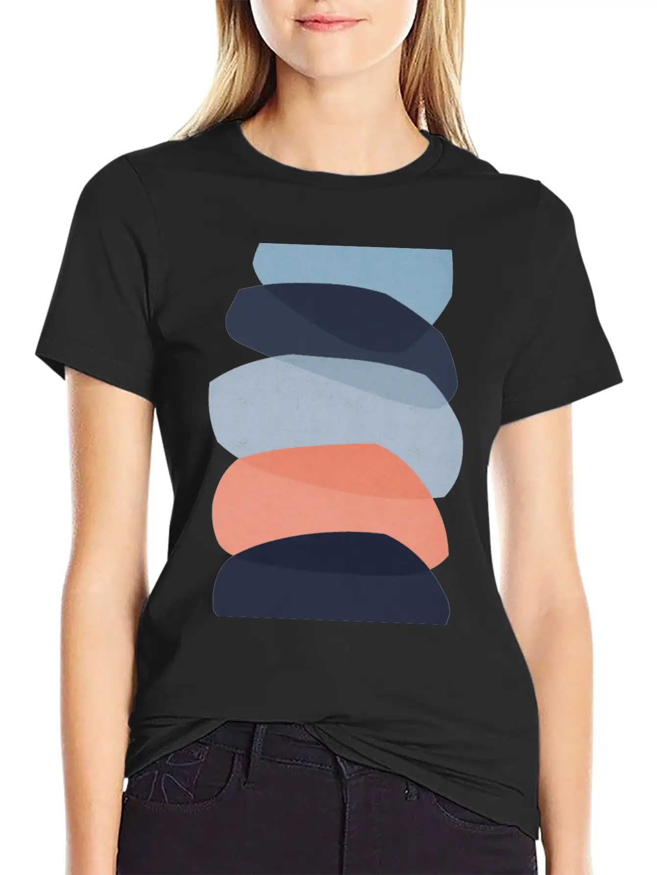 Abstract Shapes 17 Essential Cotton Tee For Daily Outfits – Unisex Style