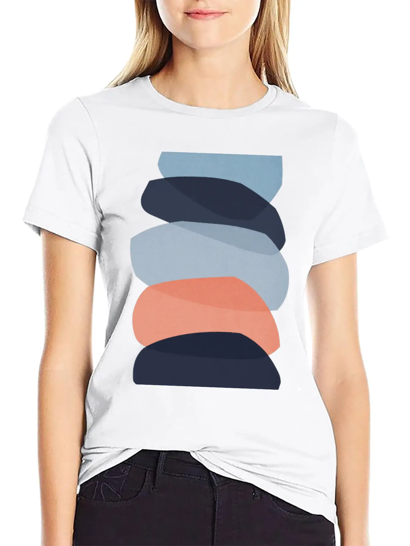Abstract Shapes 17 Essential Cotton Tee For Daily Outfits – Unisex Style