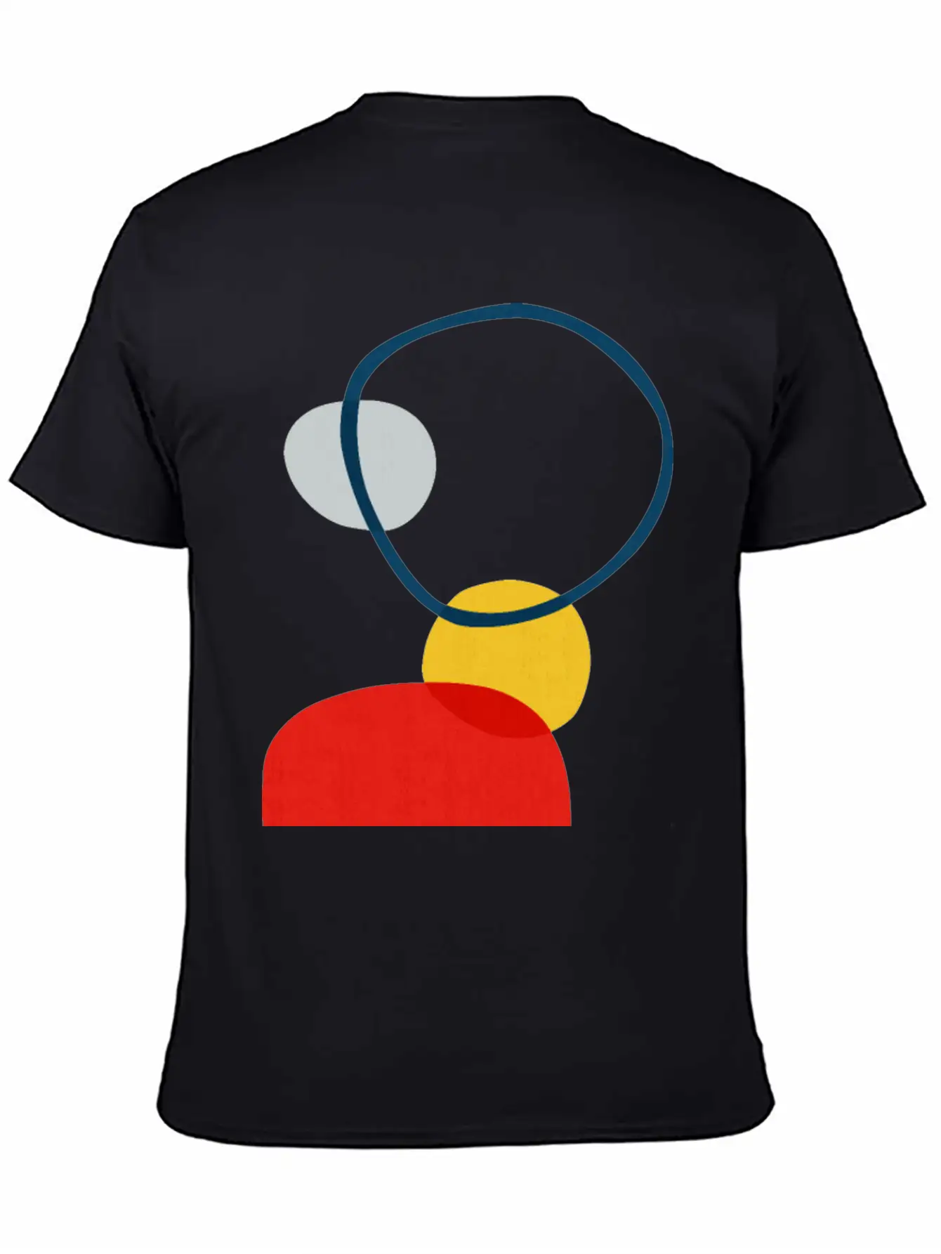 Abstract Shapes 30 Lightweight Cotton T-Shirt – Daily Comfort Graphic Shirt