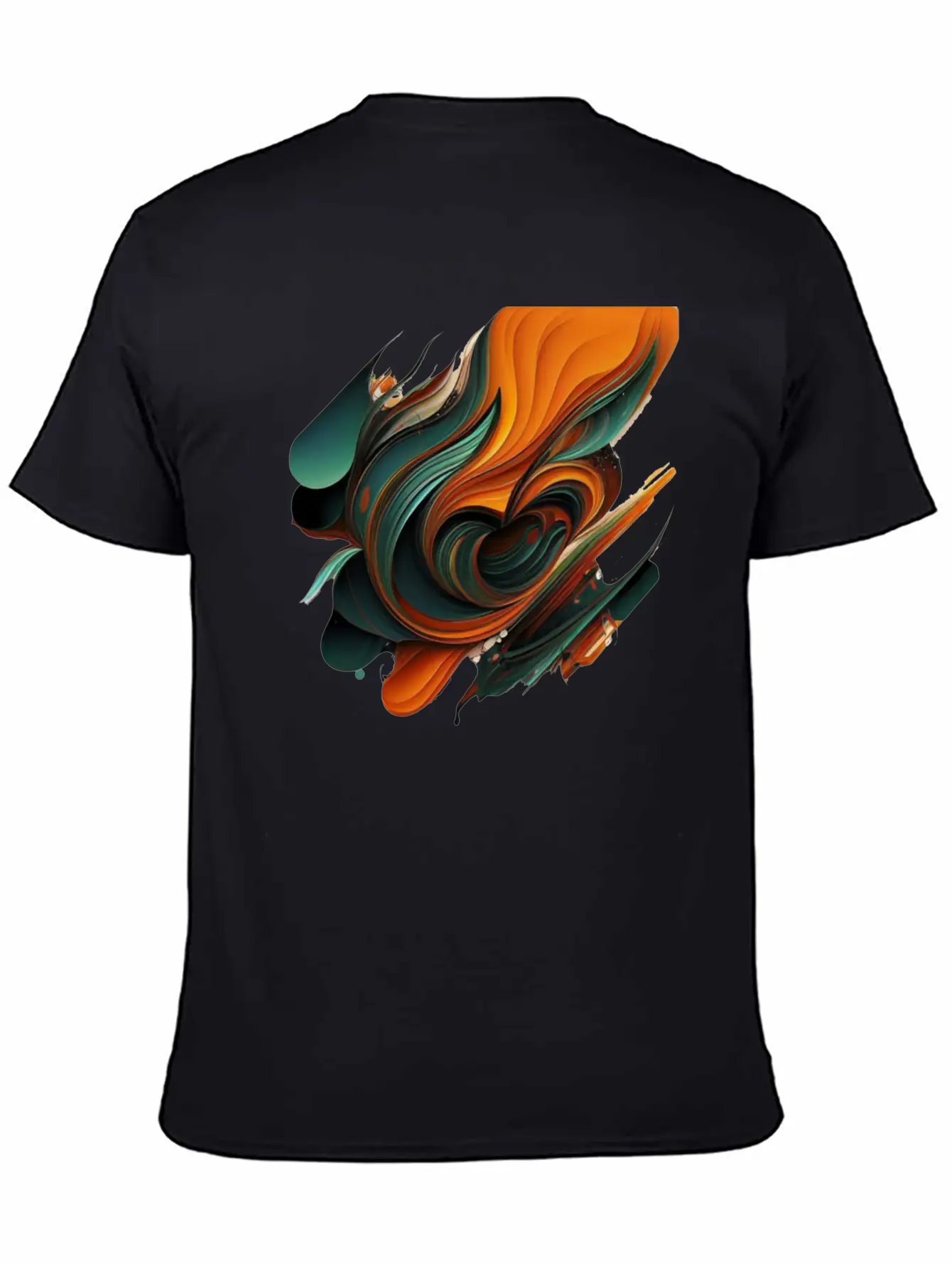 Abstract Shapes Brush 2 Unisex Casual T-Shirt – Clean Design For Daily Comfort