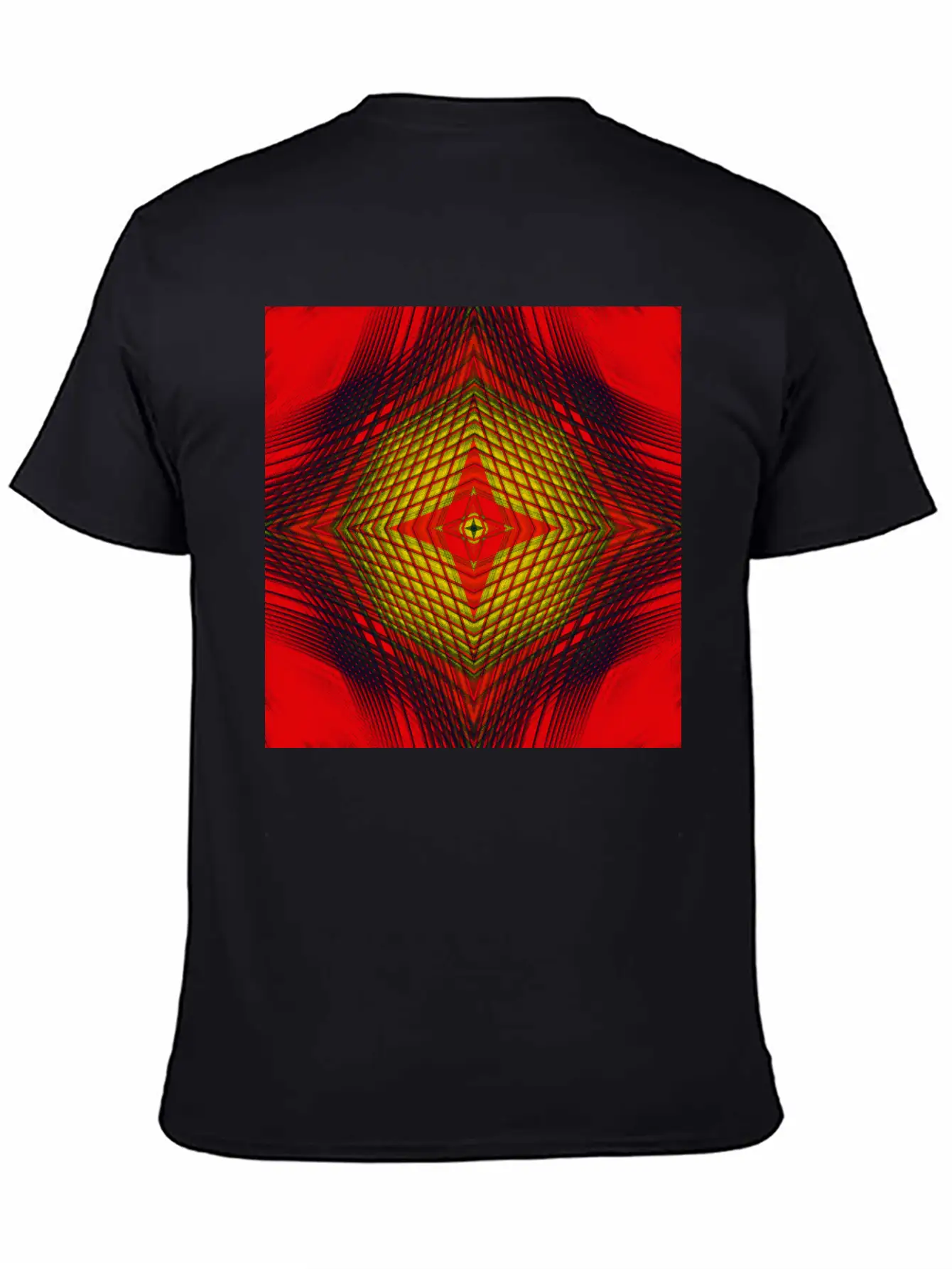 Abstract Star Fine Art For Home Decoration. Modern Fit Casual T-Shirt – Clean And Versatile Design
