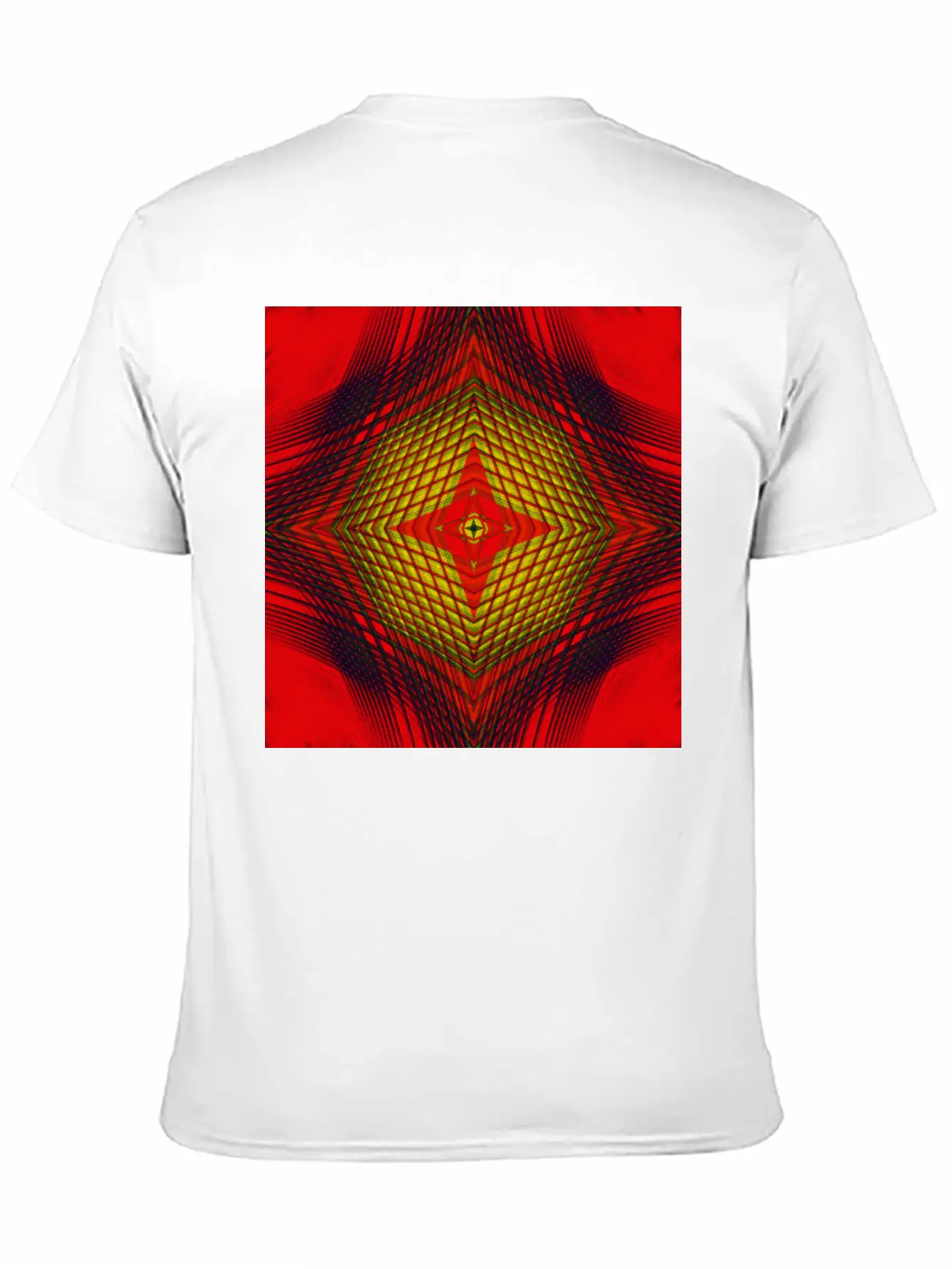 Abstract Star Fine Art For Home Decoration. Modern Fit Casual T-Shirt – Clean And Versatile Design