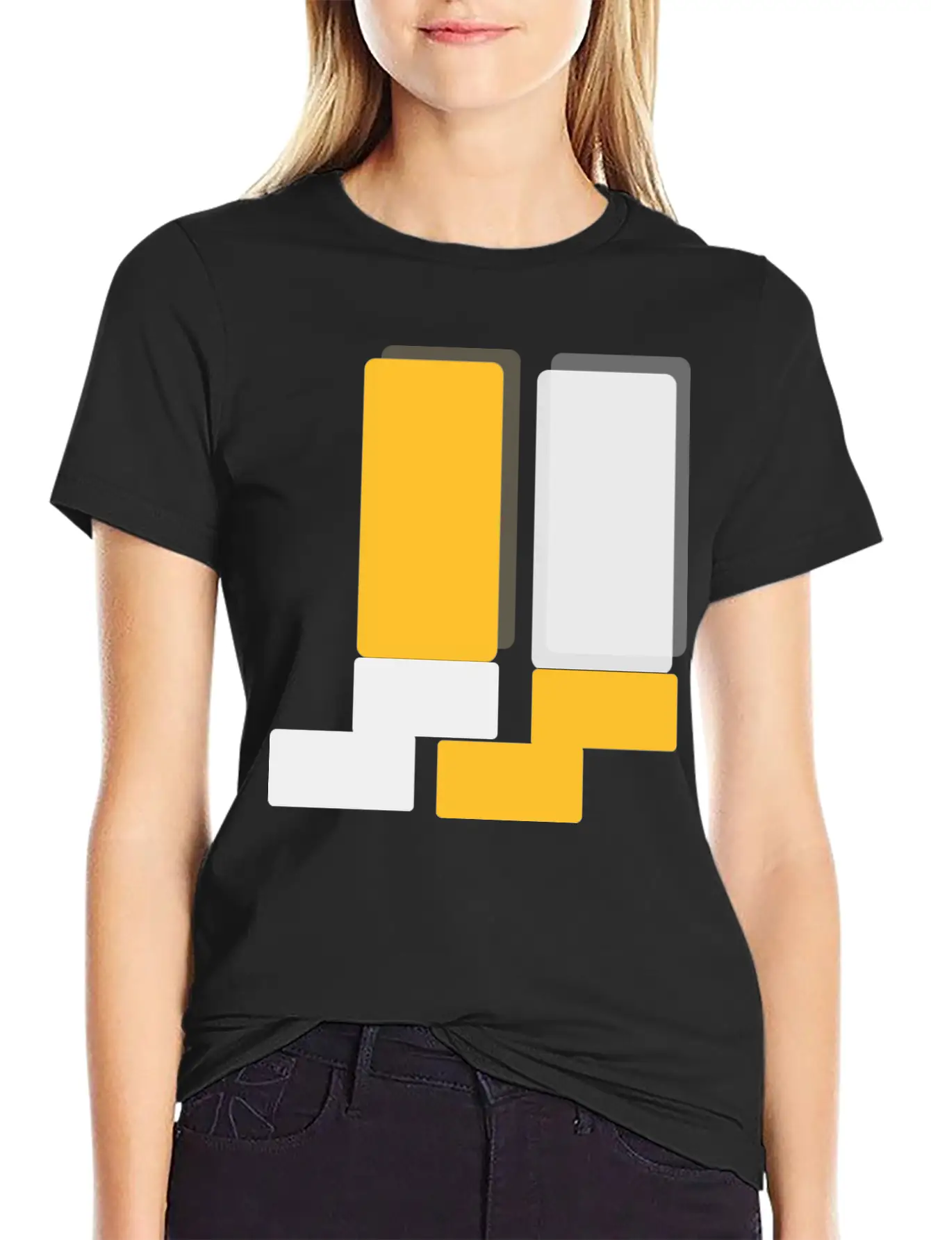 Abstract Style Lightweight Cotton T-Shirt – Daily Comfort Graphic Shirt