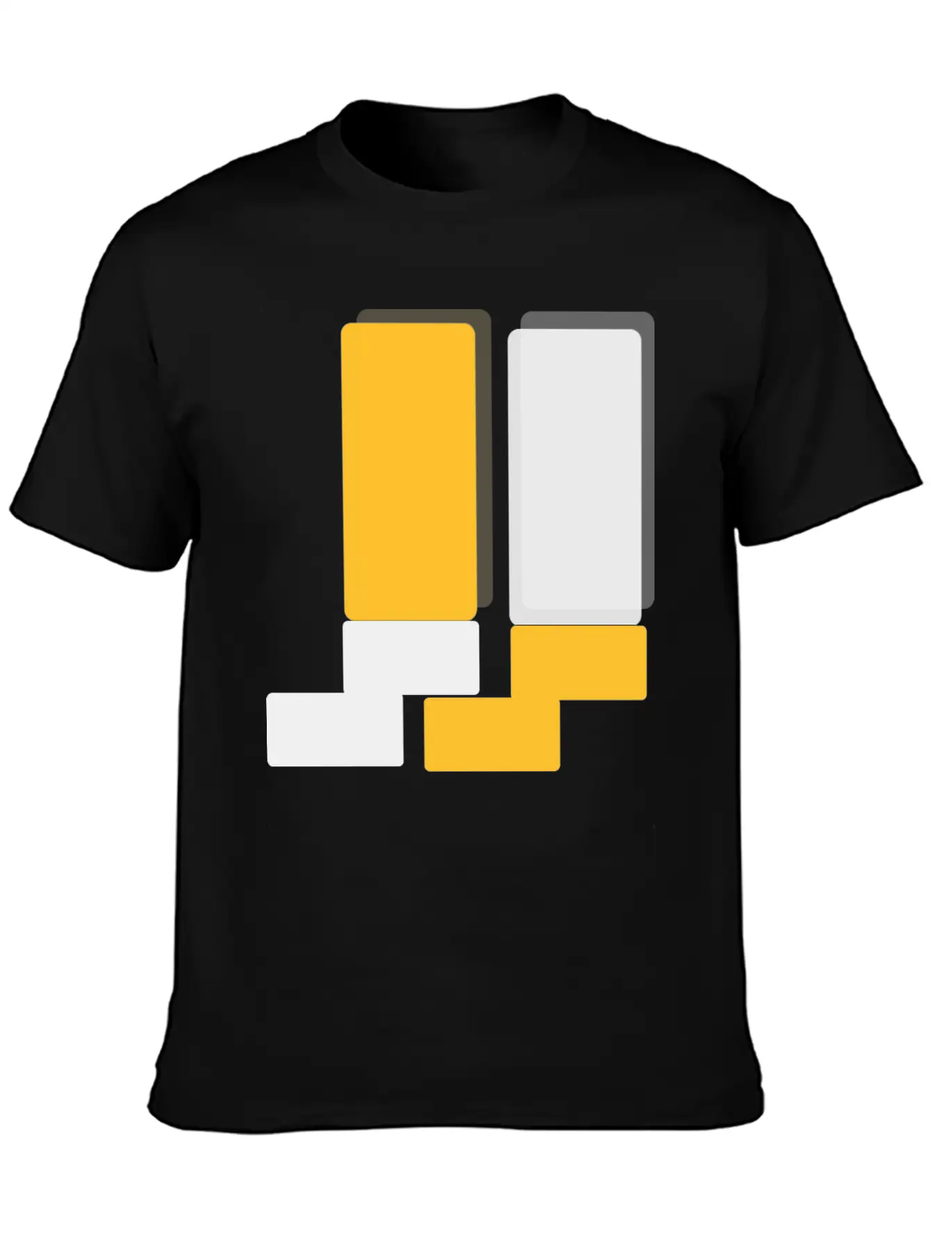 Abstract Style Lightweight Cotton T-Shirt – Daily Comfort Graphic Shirt