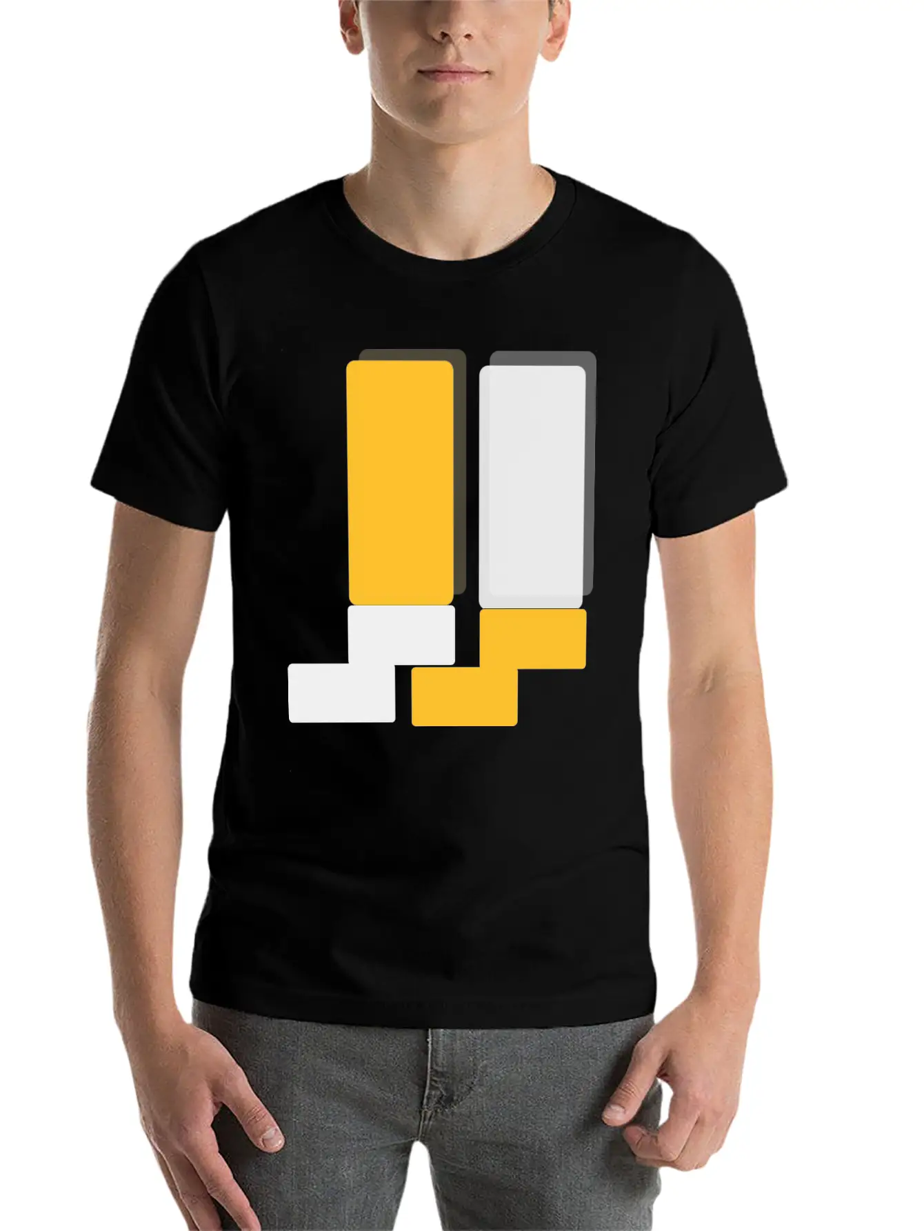 Abstract Style Lightweight Cotton T-Shirt – Daily Comfort Graphic Shirt