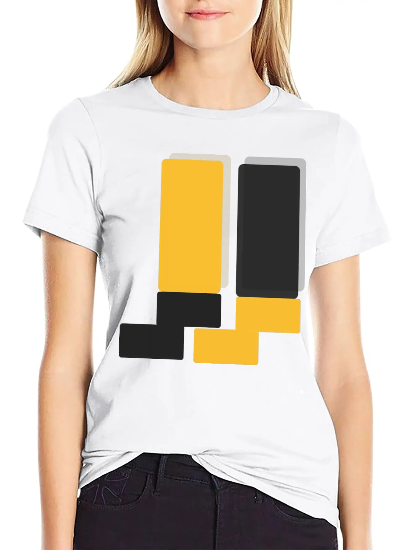 Abstract Style Lightweight Cotton T-Shirt – Daily Comfort Graphic Shirt