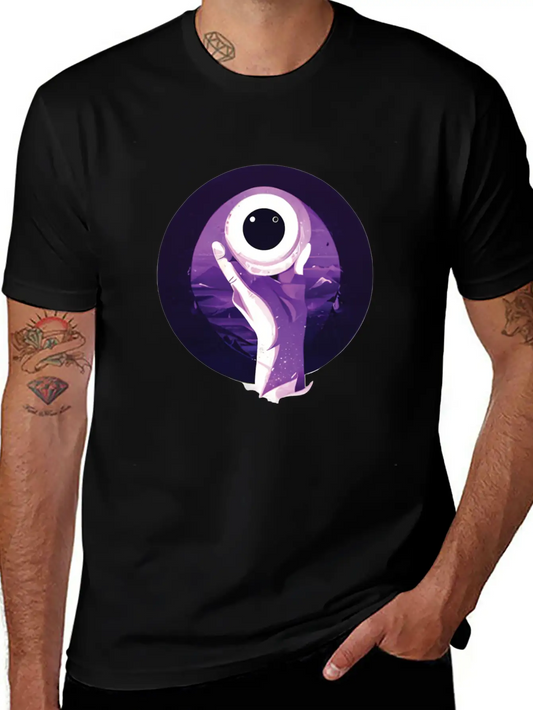 Abstract Weird Eyeball Trophy Winner Modern Fit Casual T-Shirt ��� Clean And Versatile Design