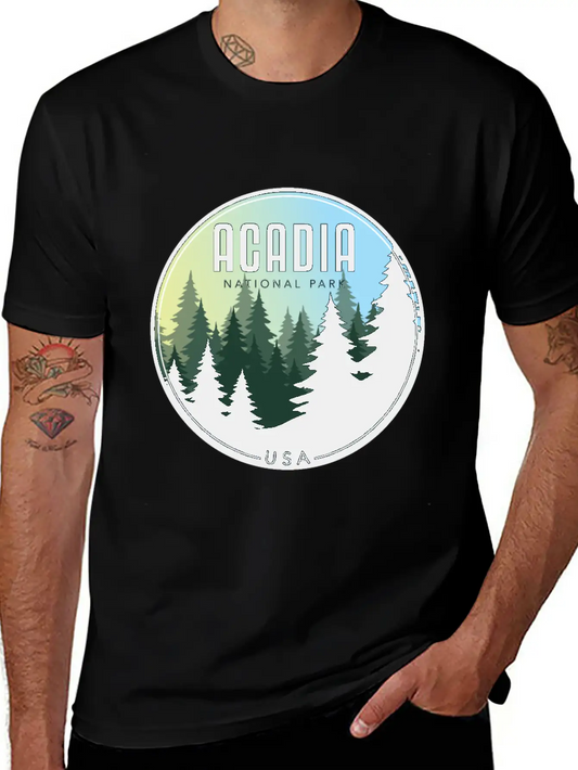 Acadia National Park - USA Soft Cotton Short Sleeve Tee – Unisex Wardrobe Staple
