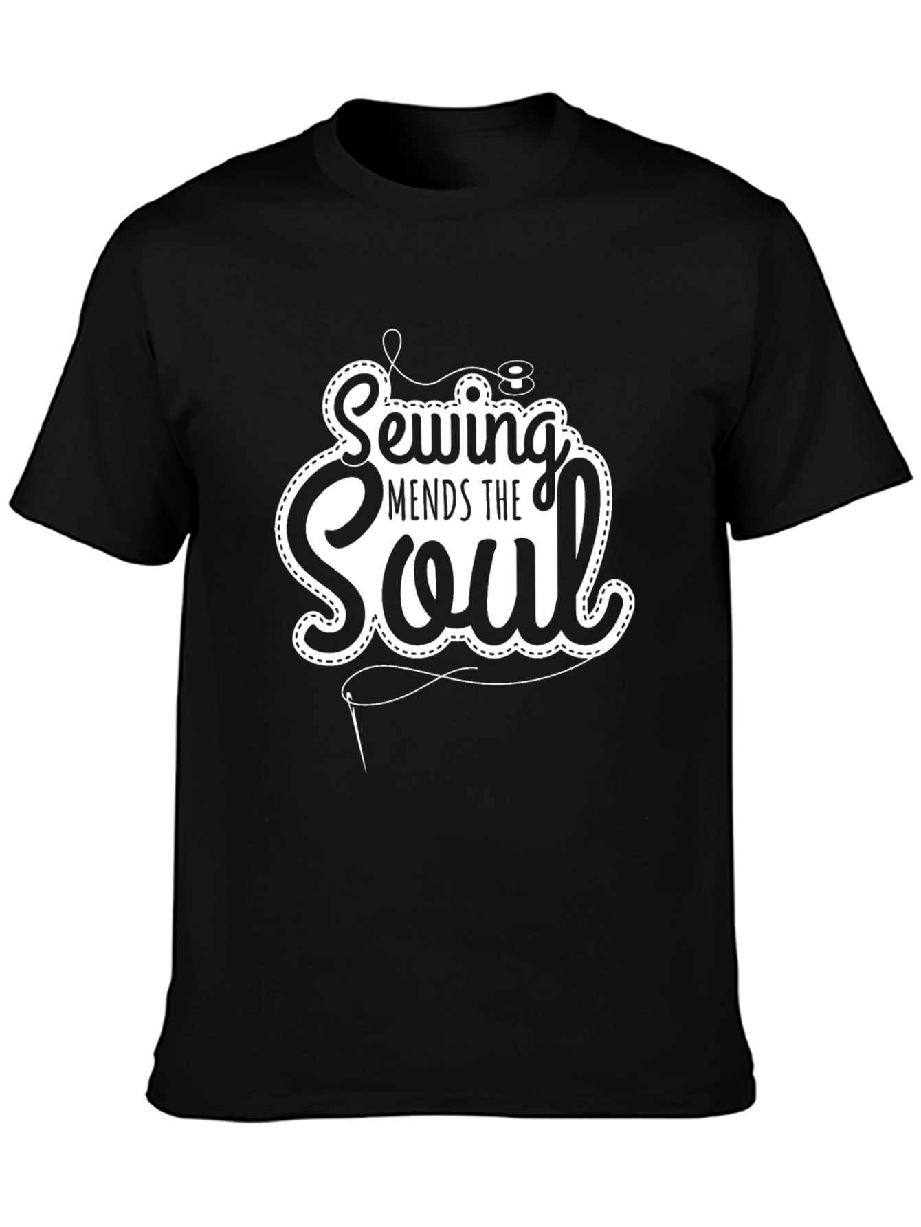 Sewing Mends The Soul Graphic T-Shirt