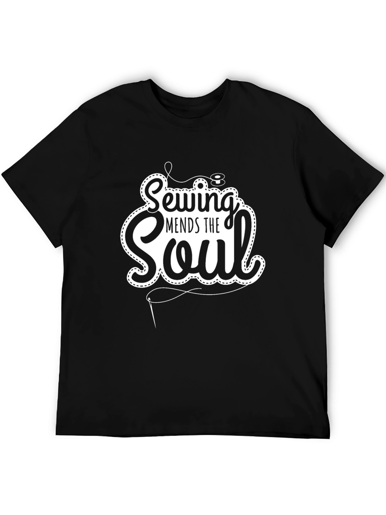 Sewing Mends The Soul Graphic T-Shirt