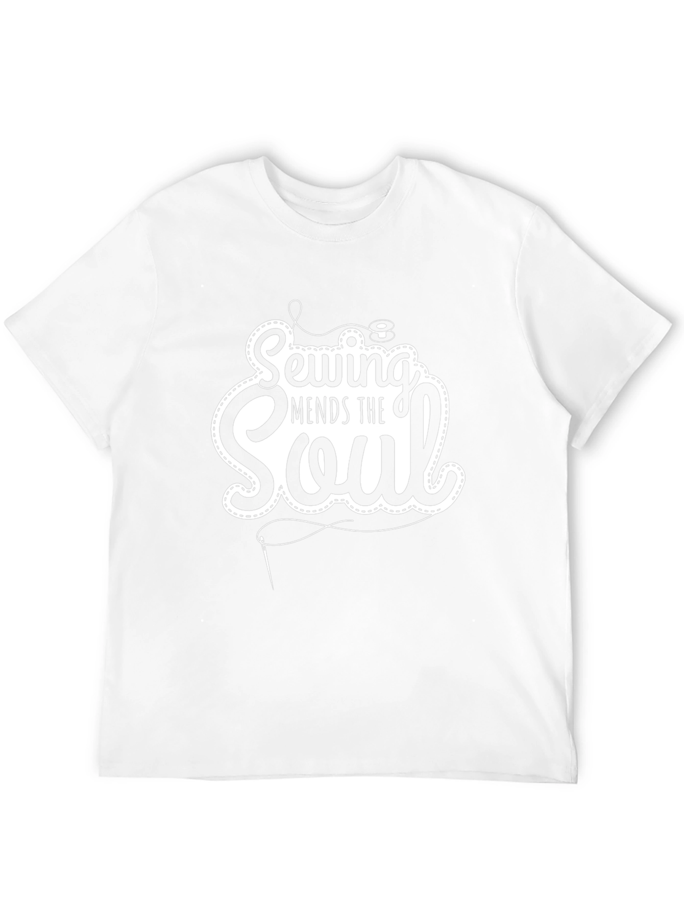 Sewing Mends The Soul Graphic T-Shirt