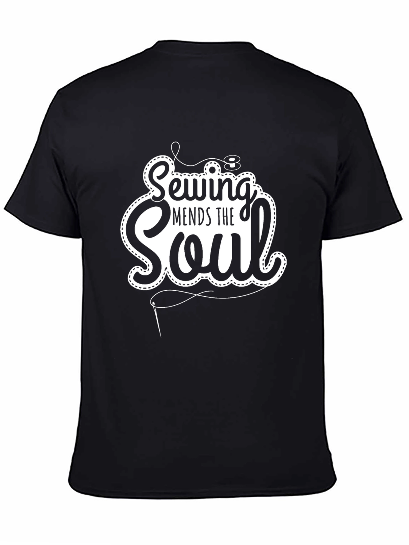 Sewing Mends The Soul Graphic T-Shirt