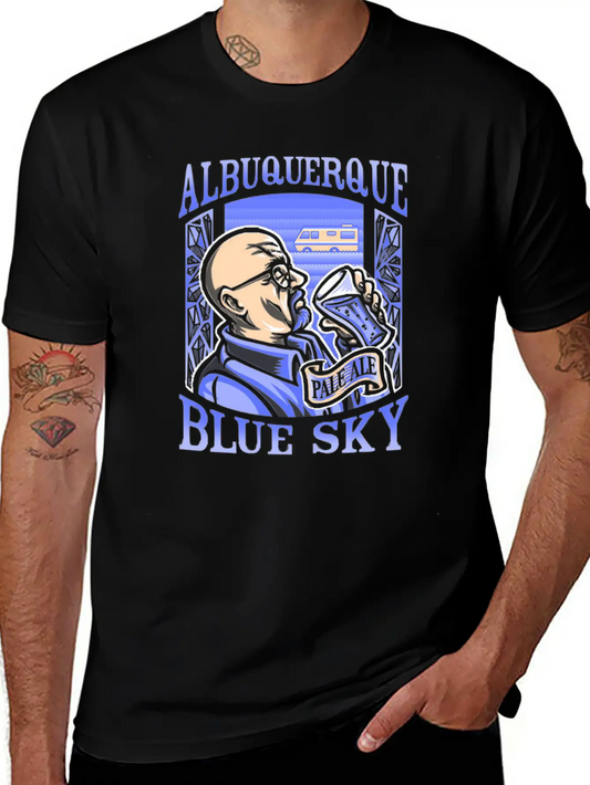 Albuquerque Blue Sky Essential Cotton Tee For Daily Outfits – Unisex Style