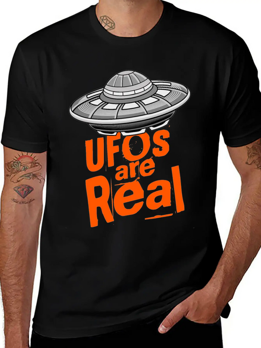 Alien Space Lightweight Cotton T-Shirt – Daily Comfort Graphic Shirt