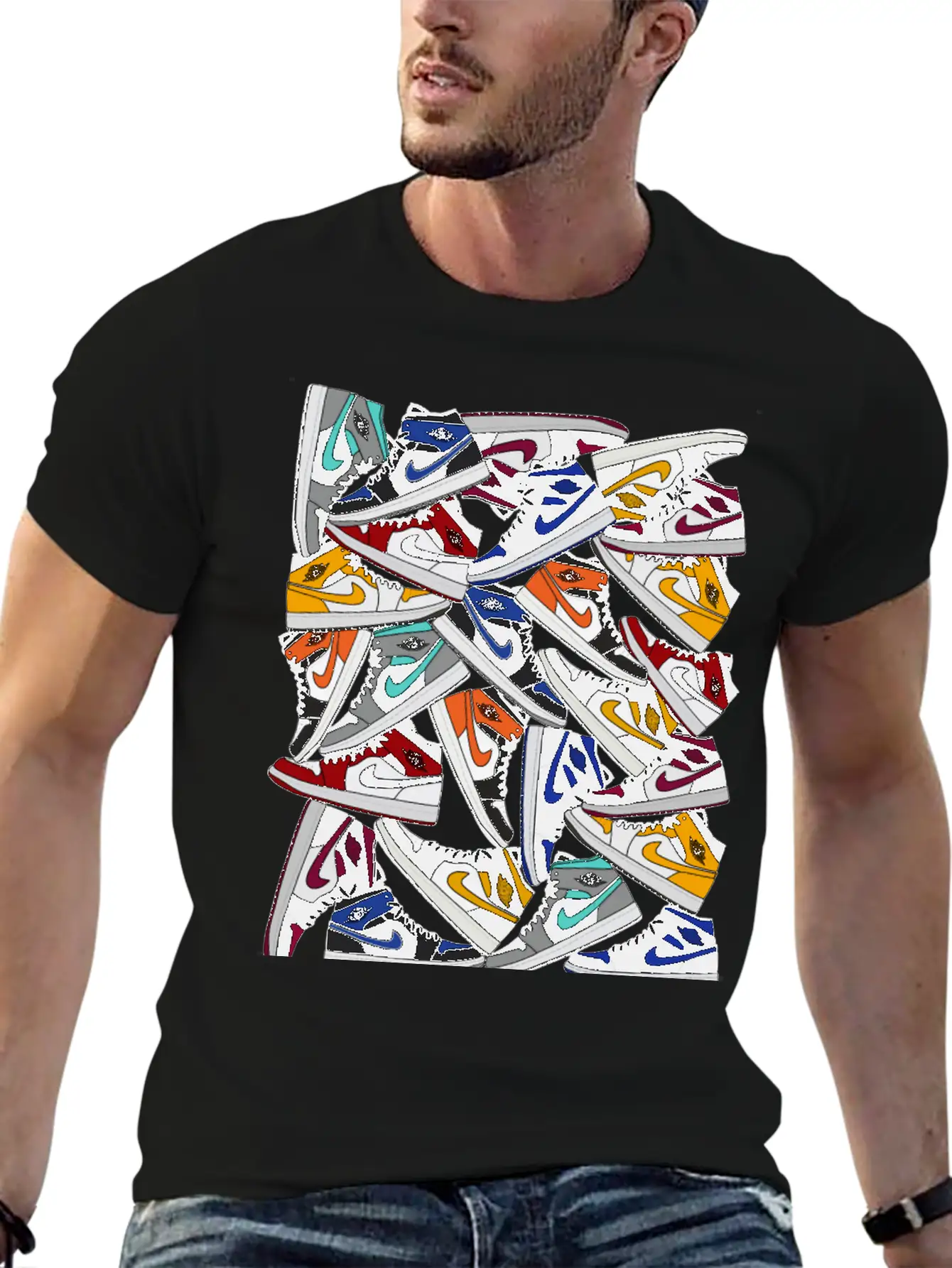 All Sneakers1 Lightweight Cotton T-Shirt – Daily Comfort Graphic Shirt