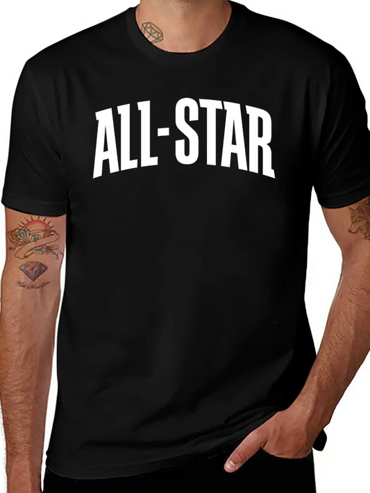ALL-STAR Basic Graphic T-Shirt – Daily Comfort In Soft Cotton