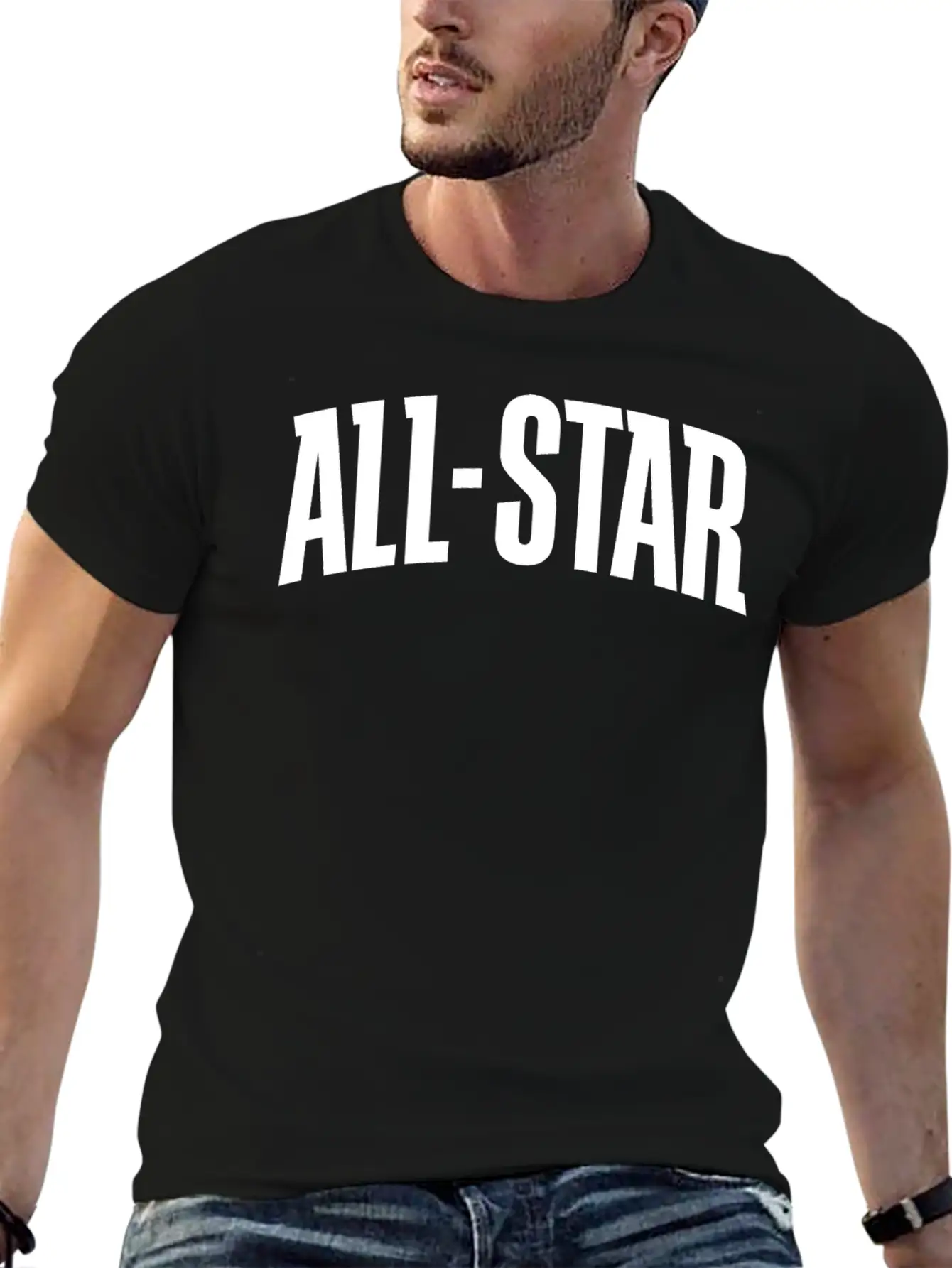 ALL-STAR Basic Graphic T-Shirt – Daily Comfort In Soft Cotton