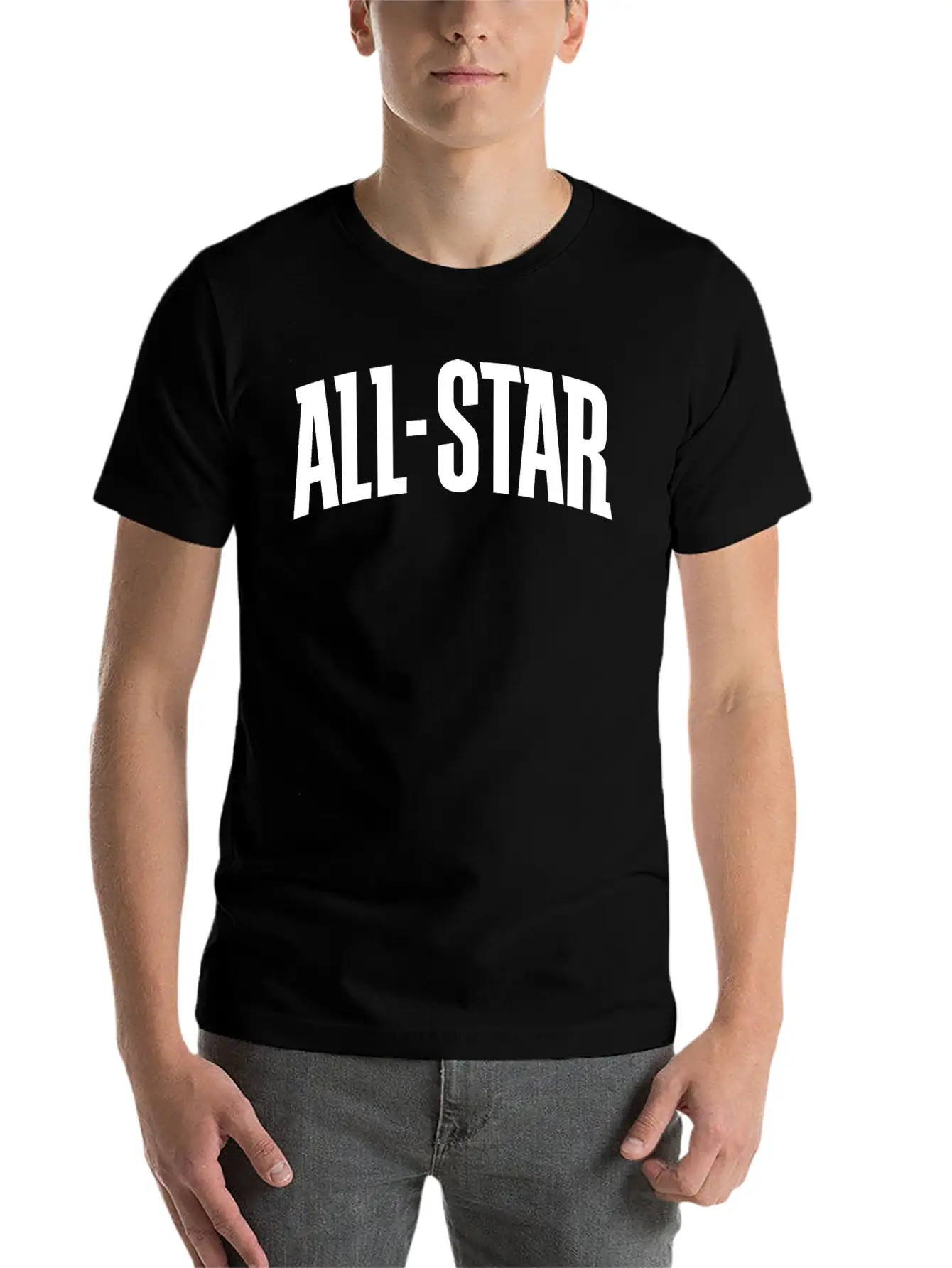 ALL-STAR Basic Graphic T-Shirt – Daily Comfort In Soft Cotton