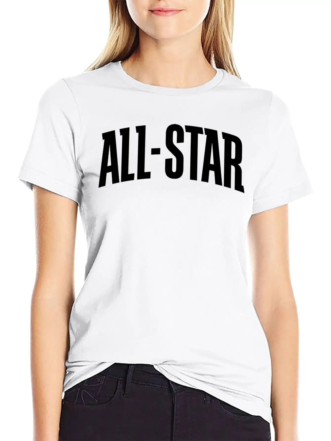 ALL-STAR Basic Graphic T-Shirt – Daily Comfort In Soft Cotton