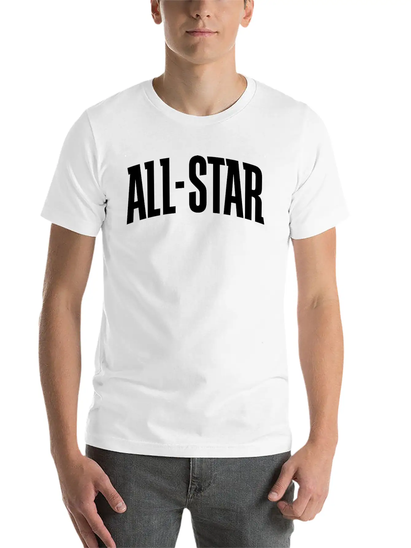 ALL-STAR Basic Graphic T-Shirt – Daily Comfort In Soft Cotton