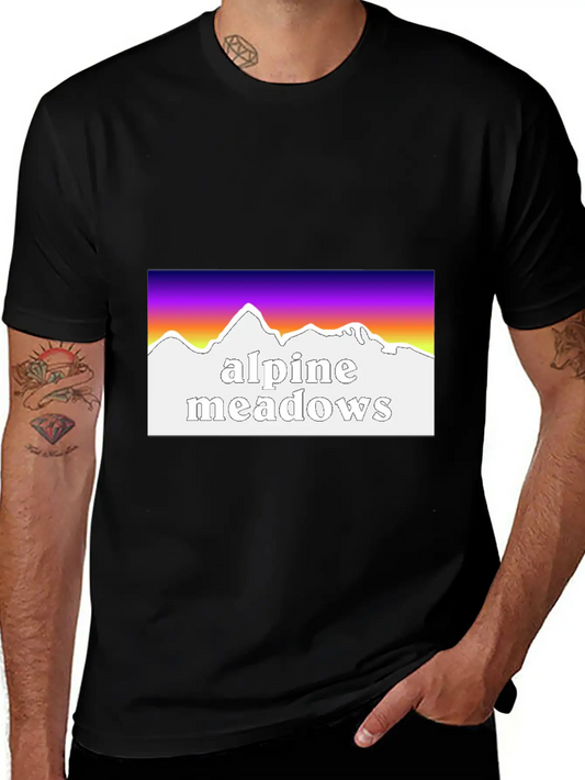 Alpine Meadows Soft Cotton Short Sleeve Tee – Unisex Wardrobe Staple