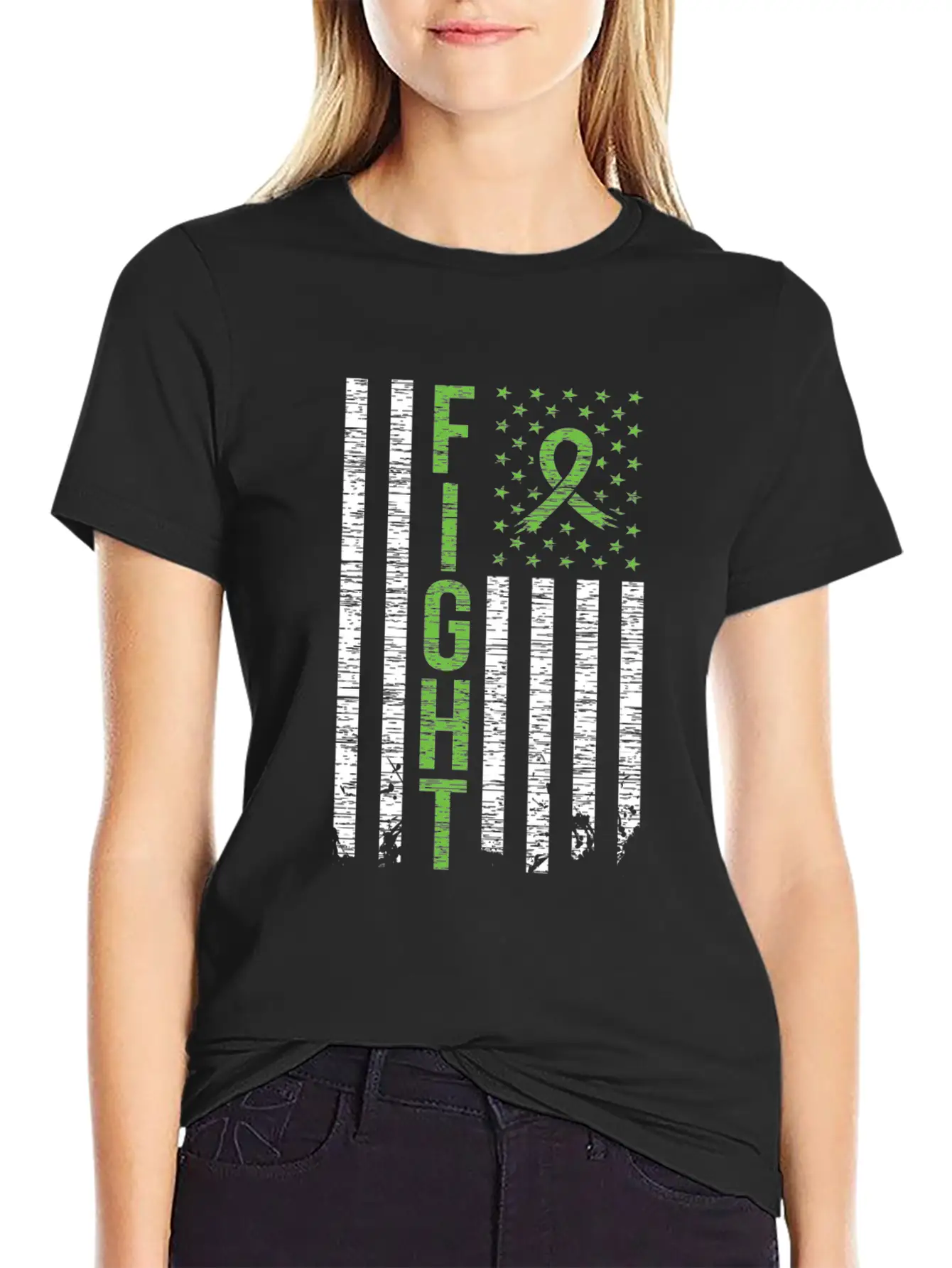 America Fights The Stigma Mental Health Matters Basic Graphic T-Shirt – Daily Comfort In Soft Cotton