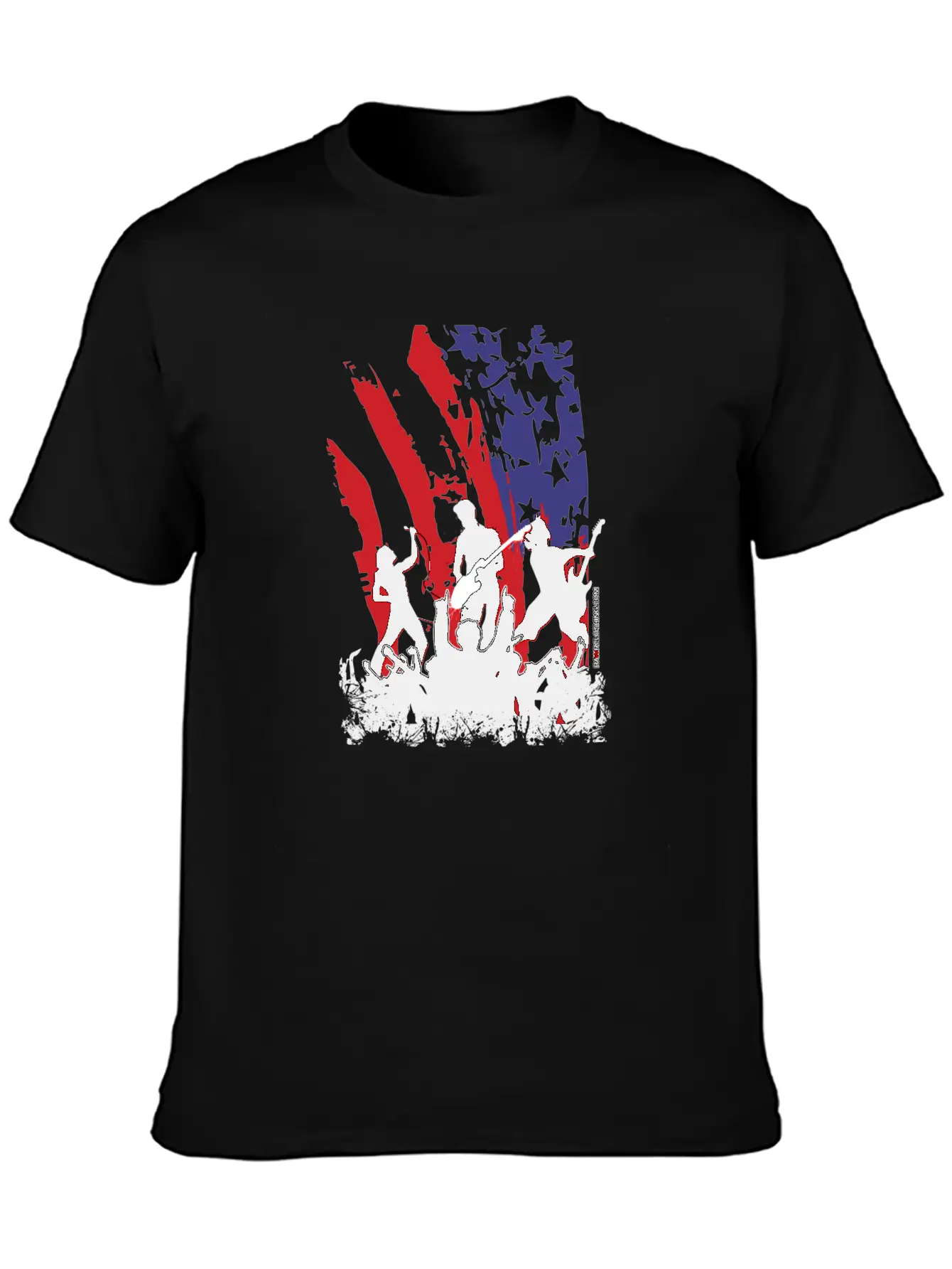 America Rocks Unisex Casual T-Shirt – Clean Design For Daily Comfort