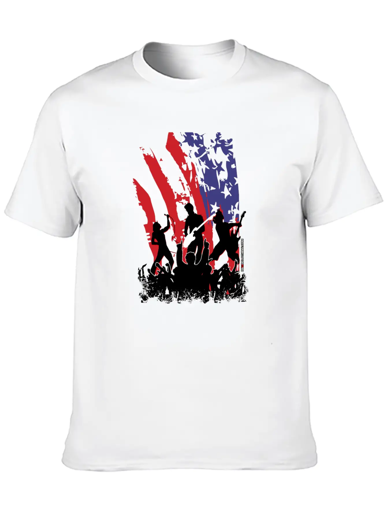 America Rocks Unisex Casual T-Shirt – Clean Design For Daily Comfort