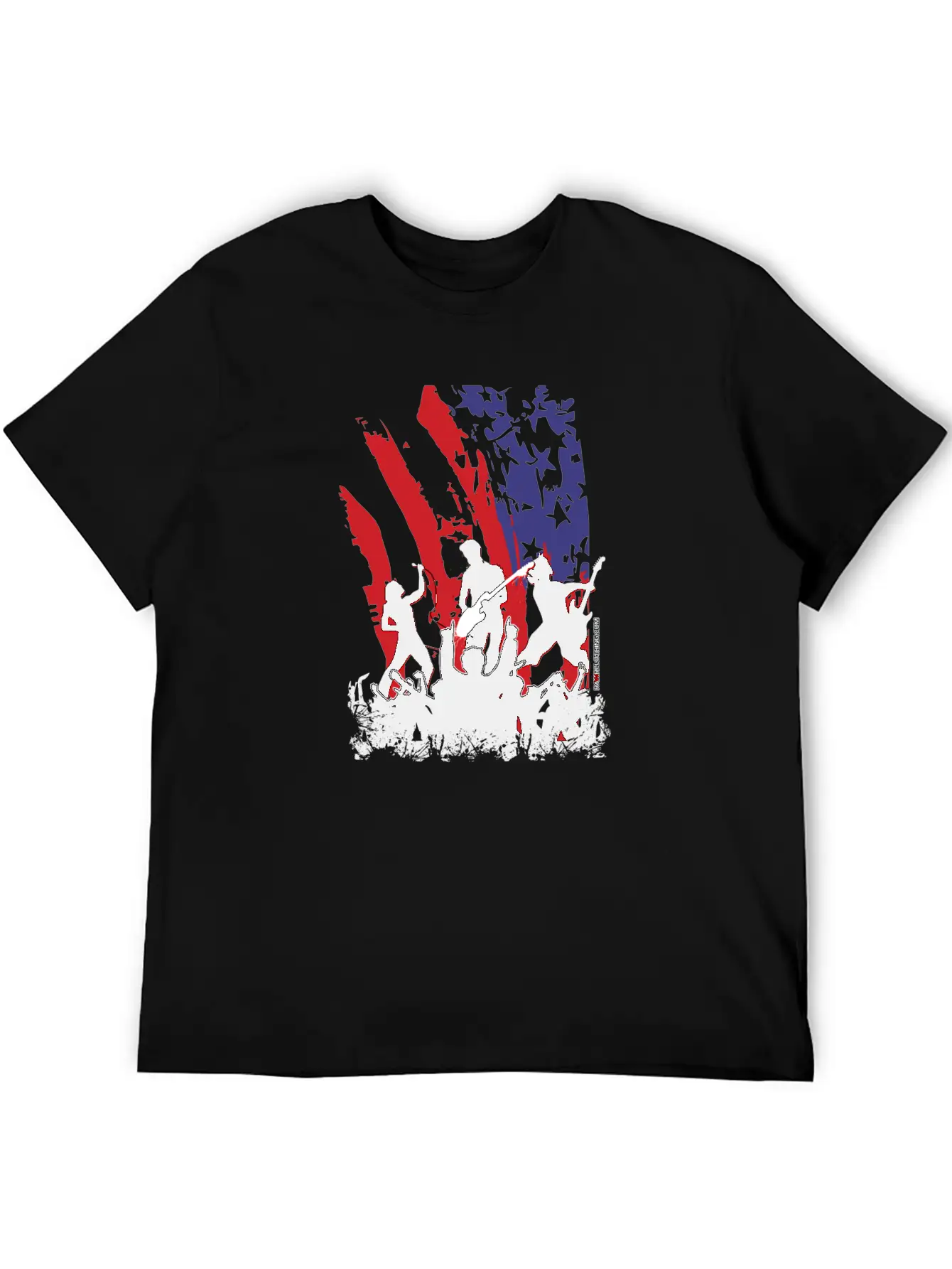 America Rocks Unisex Casual T-Shirt – Clean Design For Daily Comfort