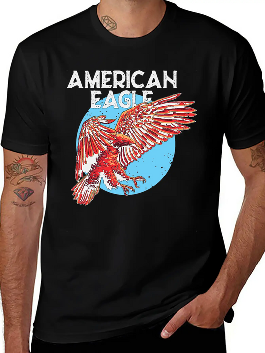 American Eagle Essential Cotton Tee For Daily Outfits – Unisex Style