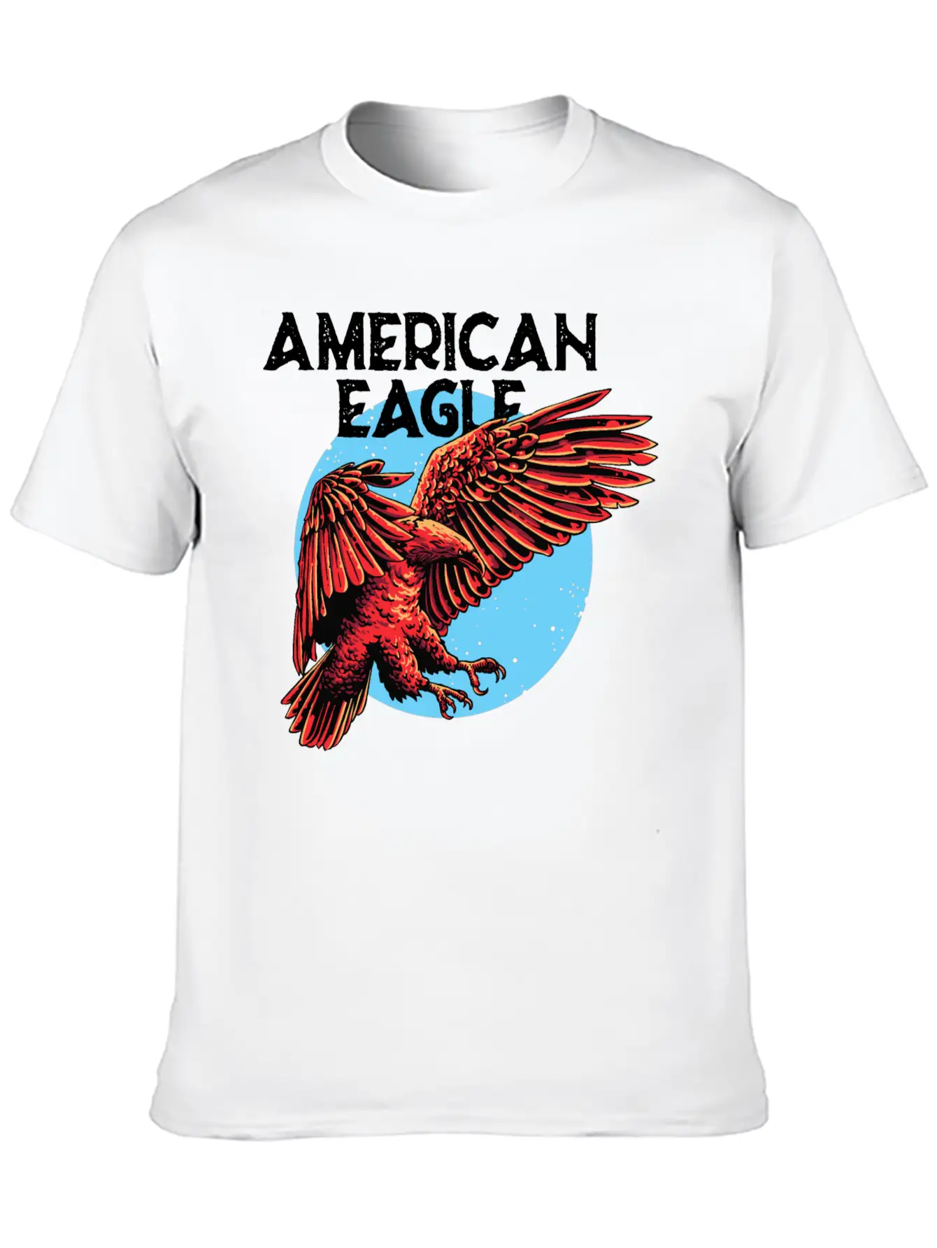 American Eagle Essential Cotton Tee For Daily Outfits – Unisex Style