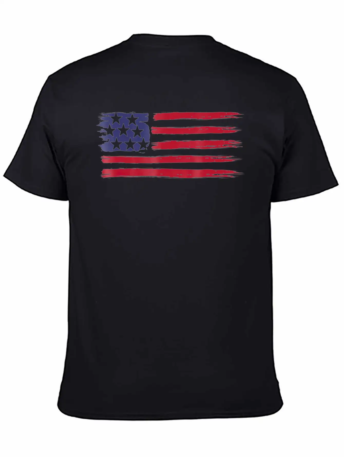 American Flag Cool Vintage 4th Of July USA Flags Basic Graphic T-Shirt – Daily Comfort In Soft Cotton