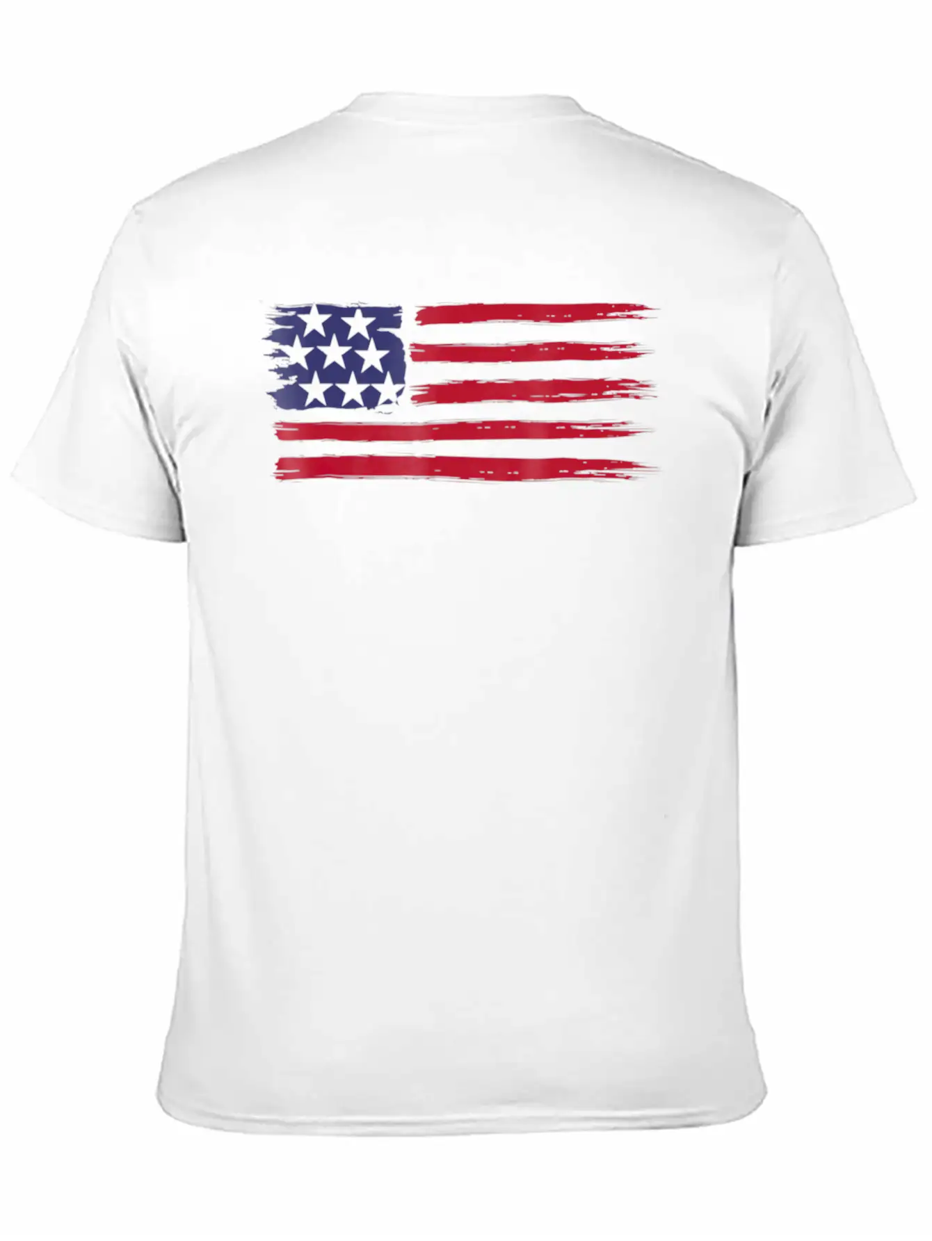 American Flag Cool Vintage 4th Of July USA Flags Basic Graphic T-Shirt – Daily Comfort In Soft Cotton