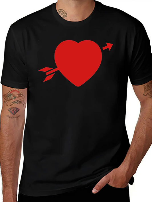 Amor_heart__f1 Unisex Casual T-Shirt – Clean Design For Daily Comfort