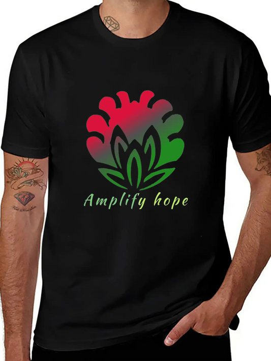 Amplify Hope Modern Fit Casual T-Shirt – Clean And Versatile Design