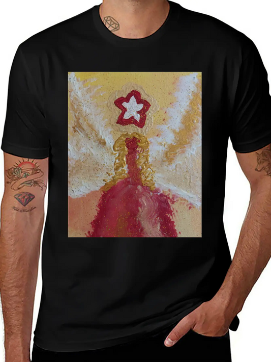 Angel Of Anticipation And Happiness Relaxed Everyday Tee – Lightweight And Durable Cotton