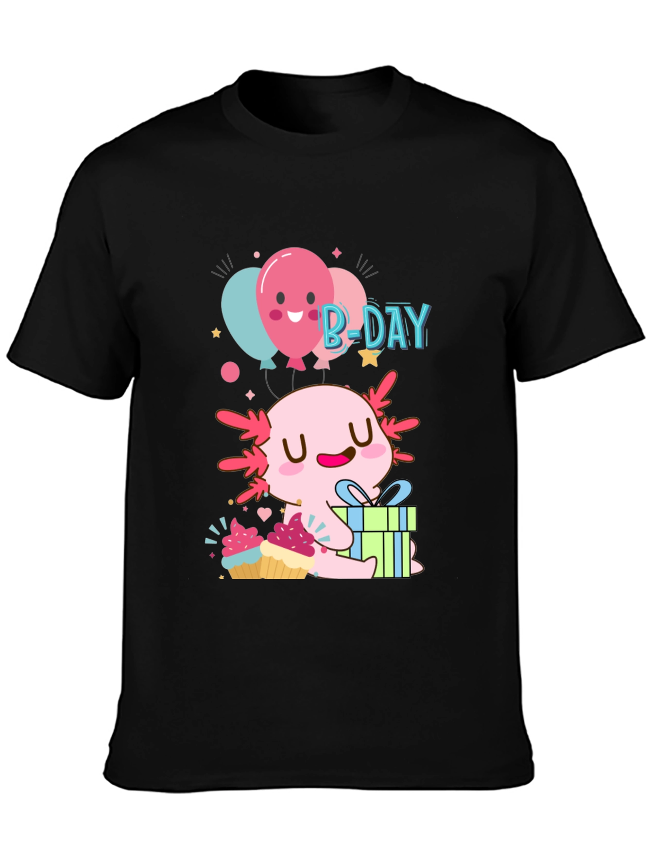Axolotl B-Day T-Shirt - Cute Birthday Gift