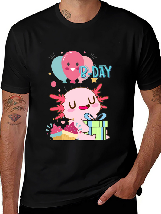 Axolotl B-Day T-Shirt - Cute Birthday Gift