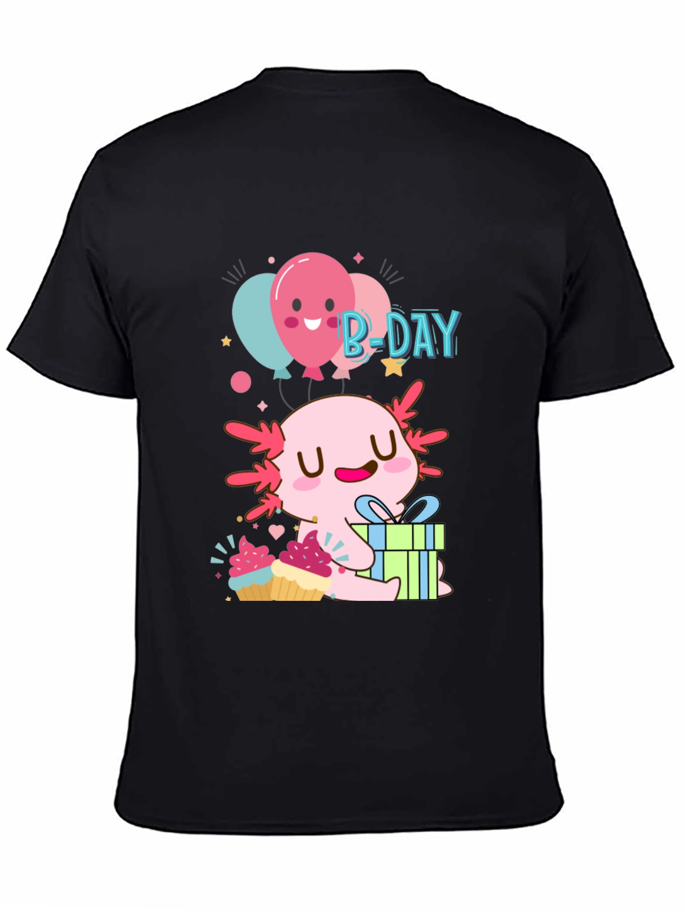 Axolotl B-Day T-Shirt - Cute Birthday Gift