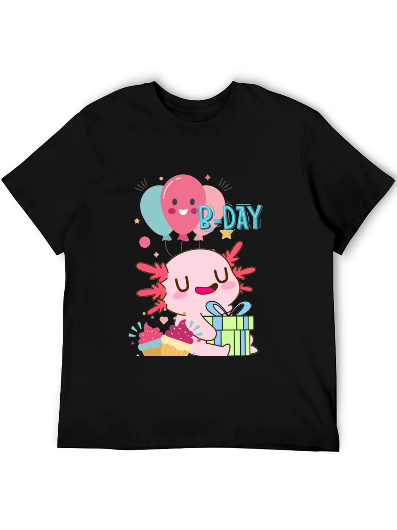 Axolotl B-Day T-Shirt - Cute Birthday Gift