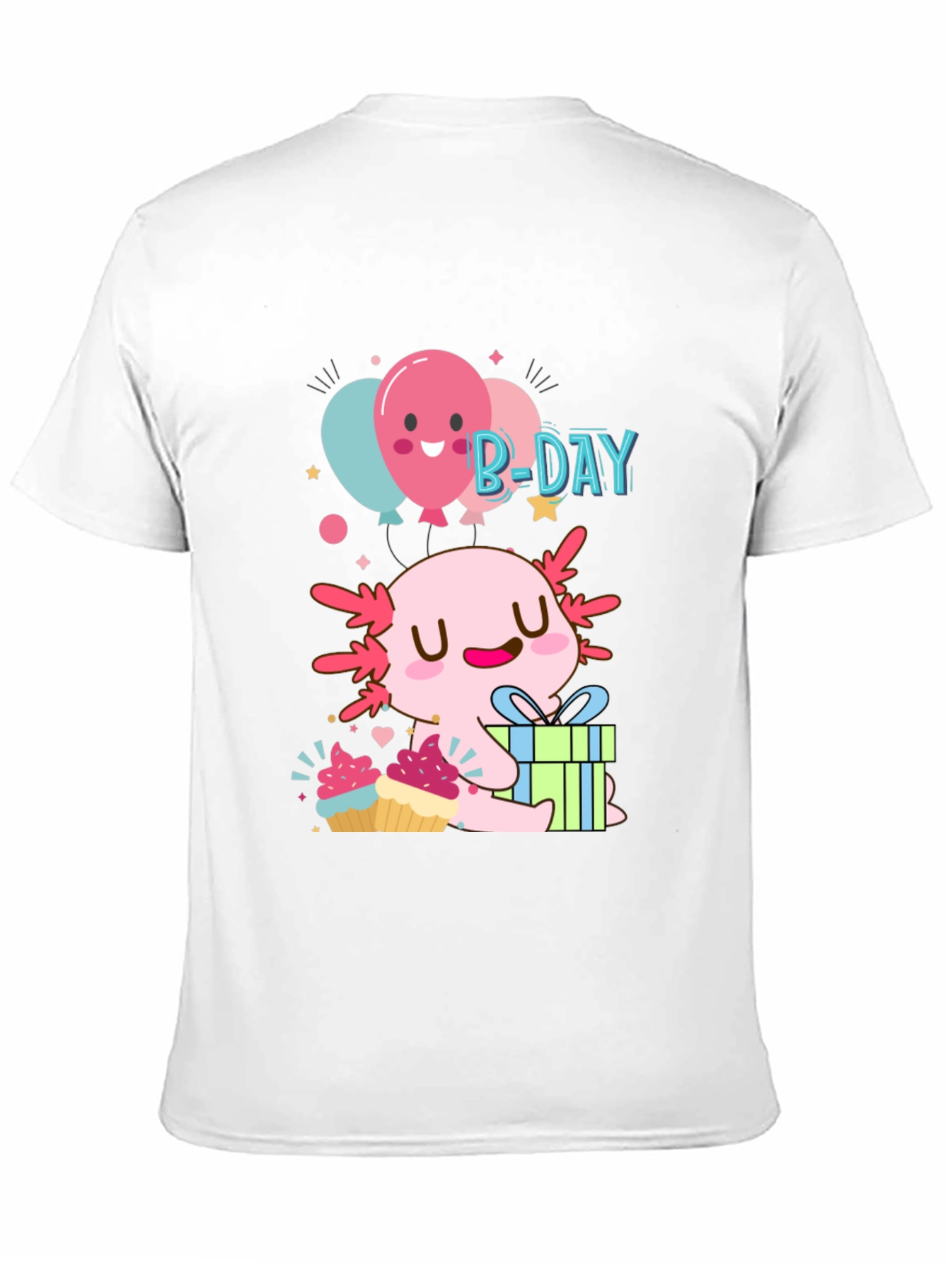 Axolotl B-Day T-Shirt - Cute Birthday Gift