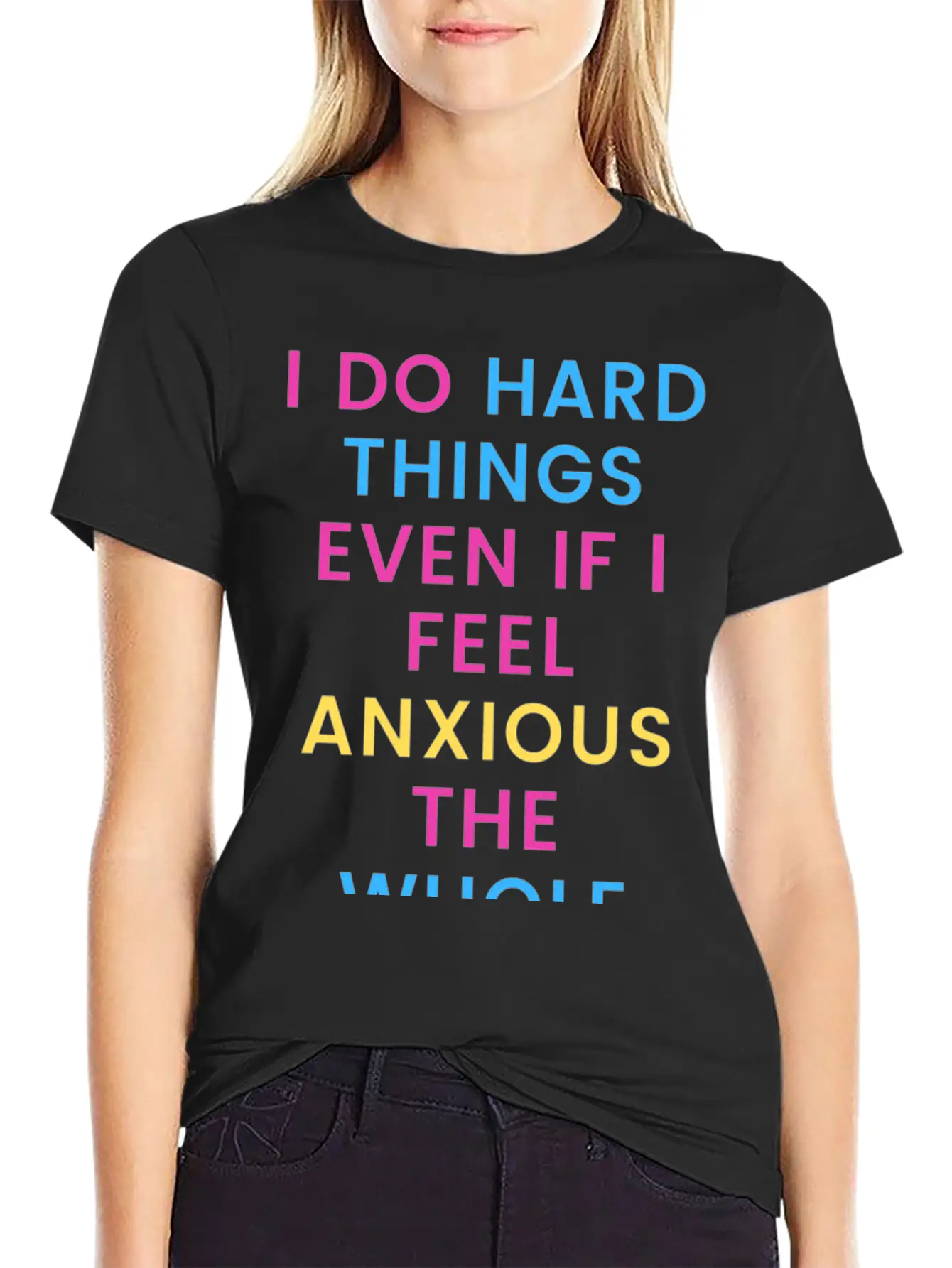 Anxiety Motivation Unisex Casual T-Shirt – Clean Design For Daily Comfort