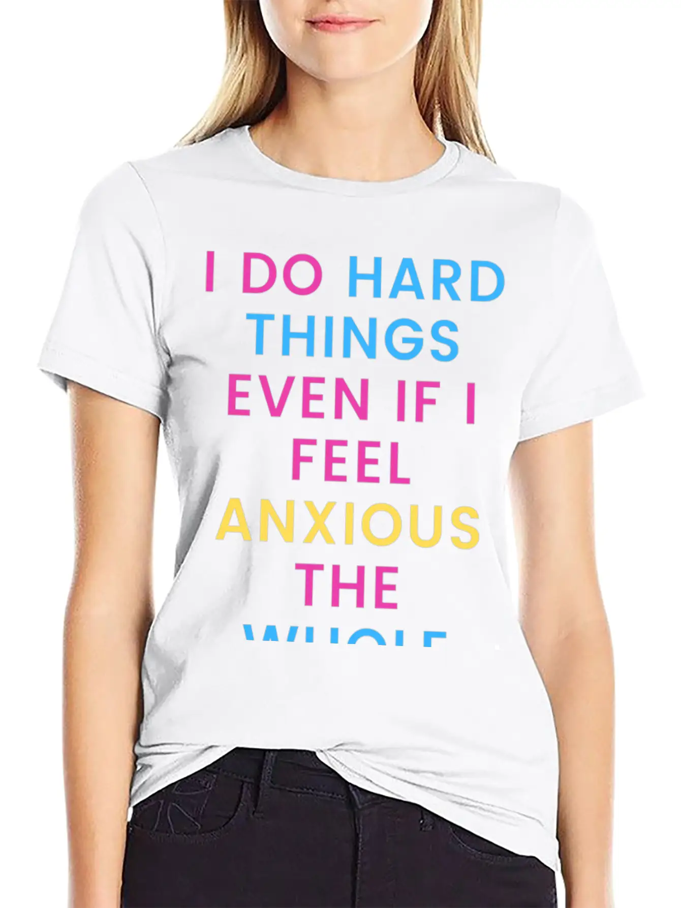 Anxiety Motivation Unisex Casual T-Shirt – Clean Design For Daily Comfort