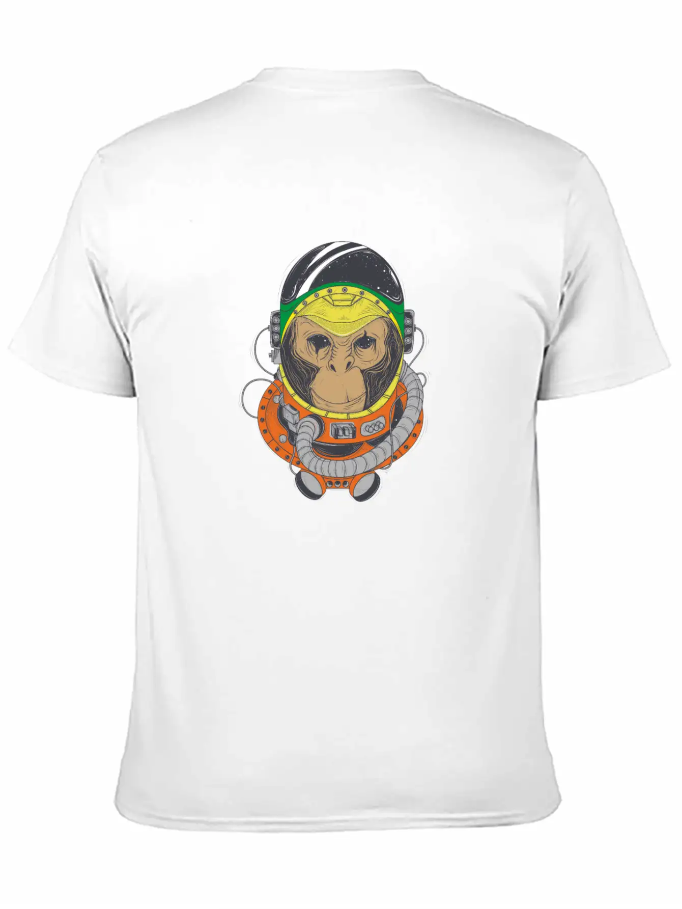 Ape In Space Essential Cotton Tee For Daily Outfits – Unisex Style