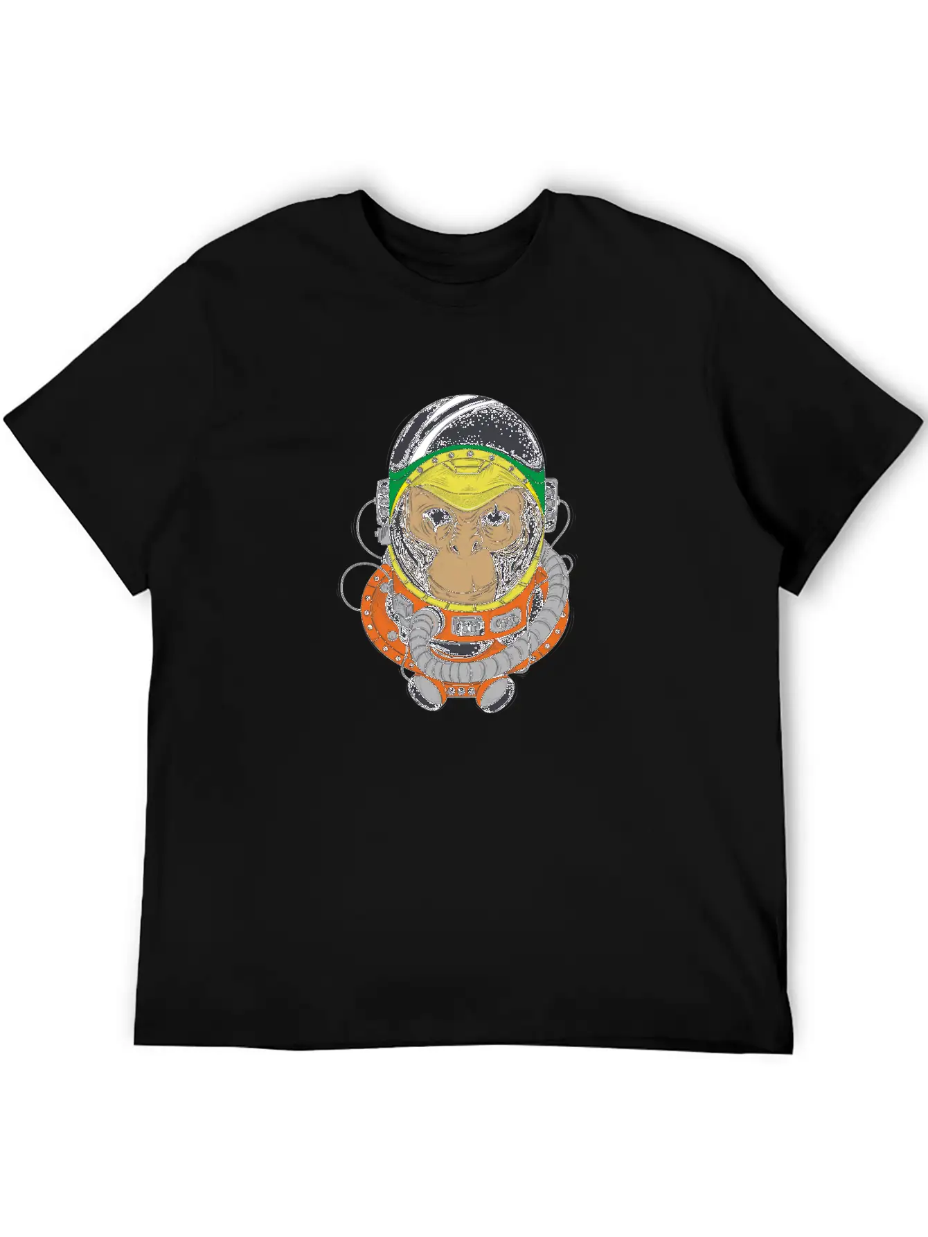 Ape In Space Essential Cotton Tee For Daily Outfits – Unisex Style