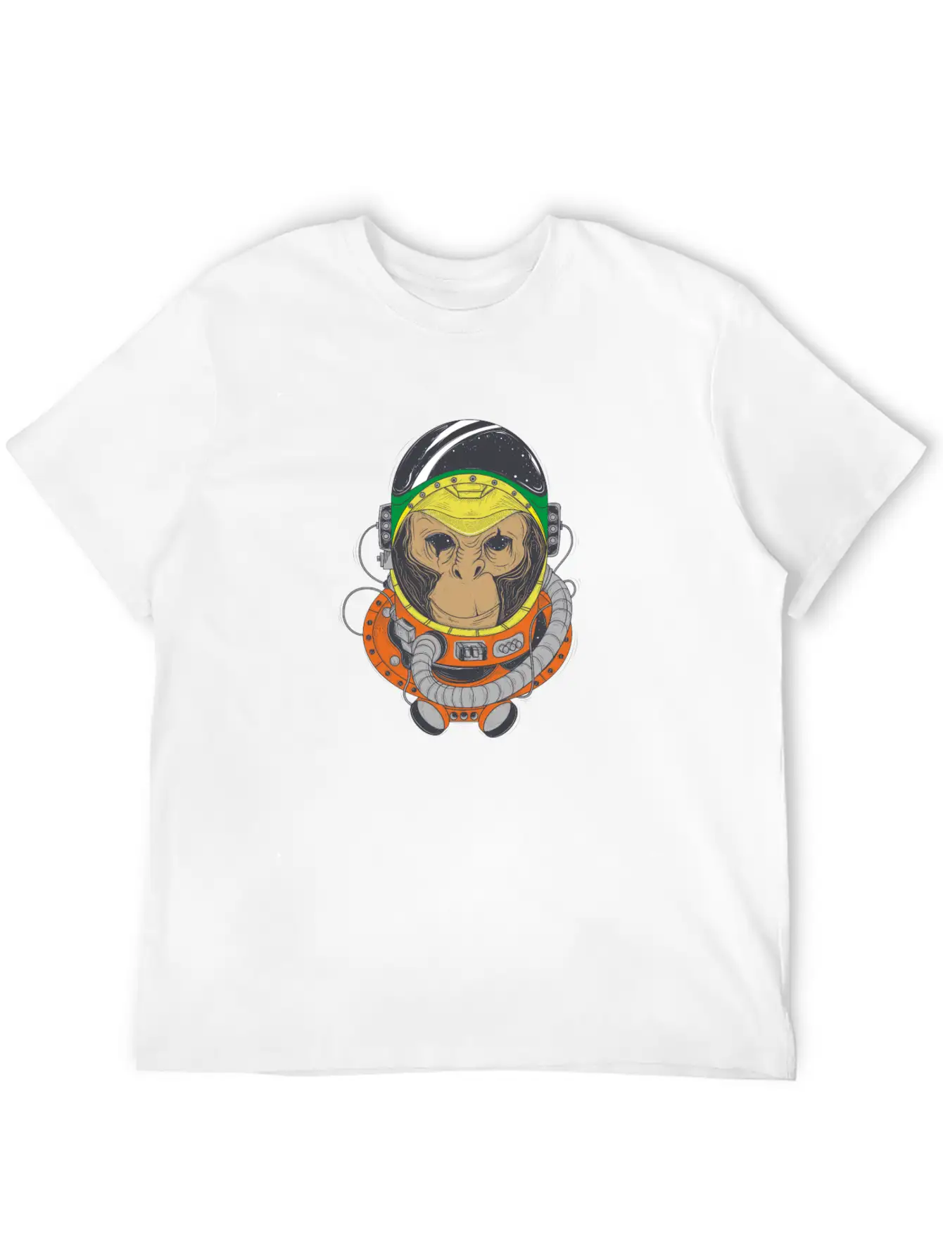 Ape In Space Essential Cotton Tee For Daily Outfits – Unisex Style