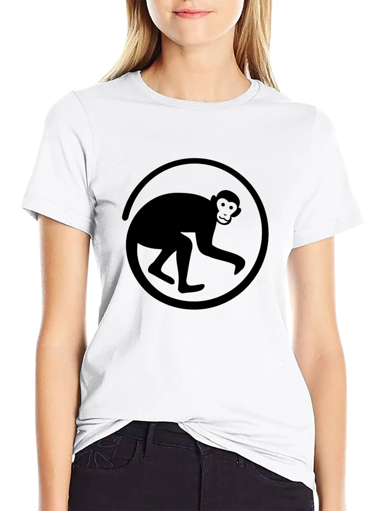 Ape Monkey Essential Cotton Tee For Daily Outfits – Unisex Style