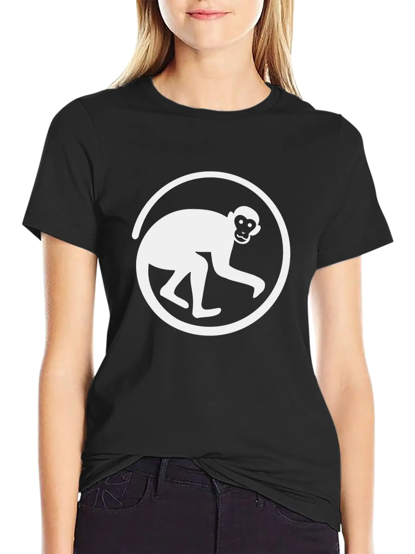 Ape Monkey Essential Cotton Tee For Daily Outfits – Unisex Style