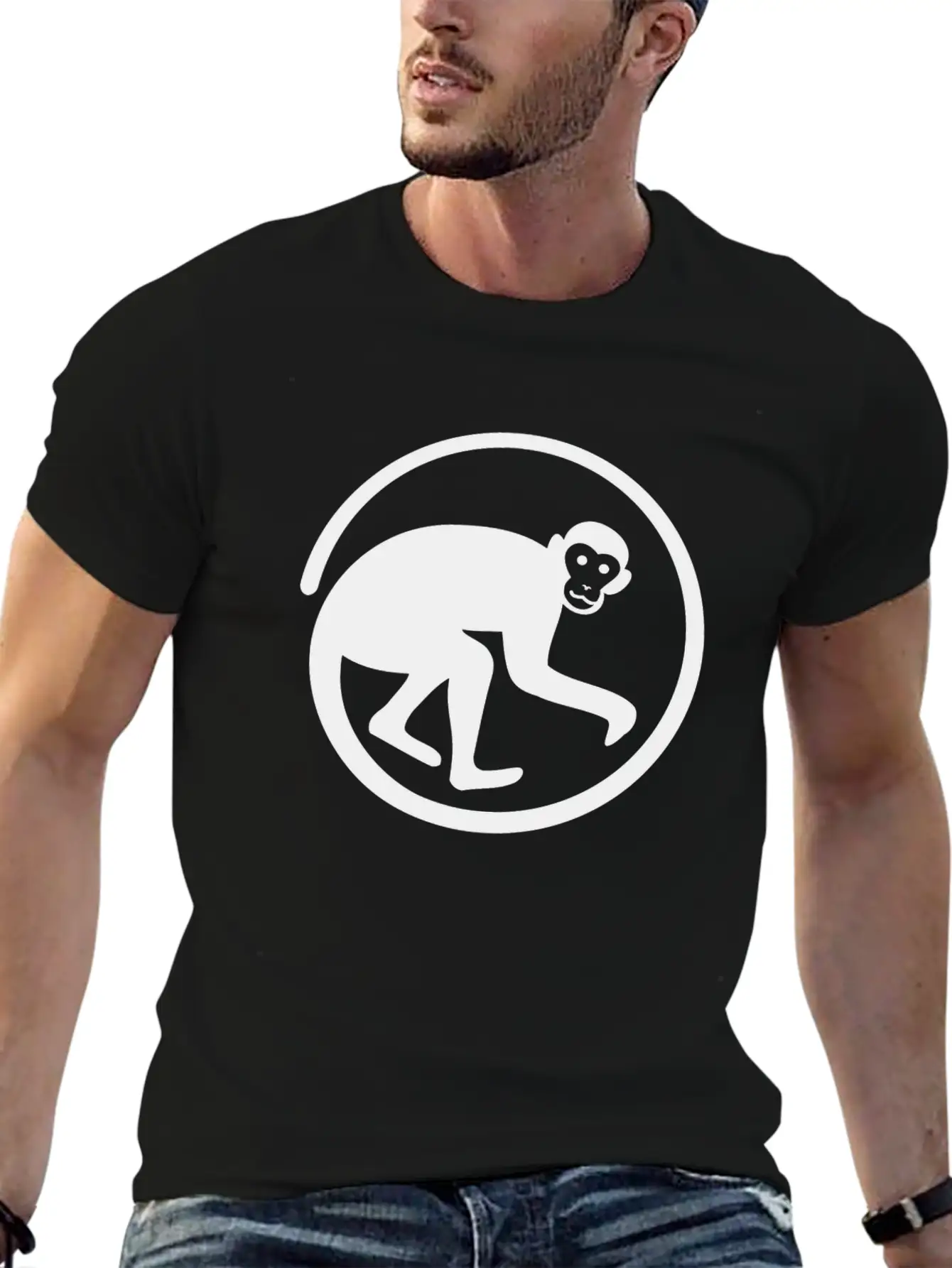 Ape Monkey Essential Cotton Tee For Daily Outfits – Unisex Style